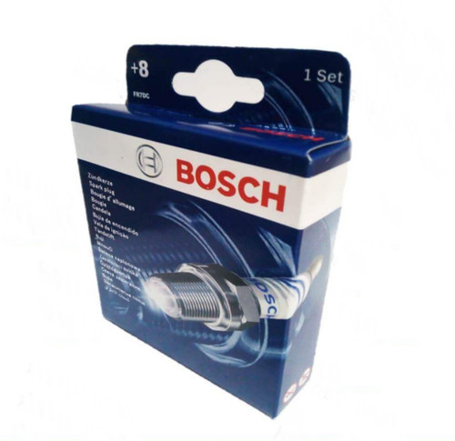شمع موتور برند BOSCH تک پلاتین +8 پایه کوتاه استاندارد