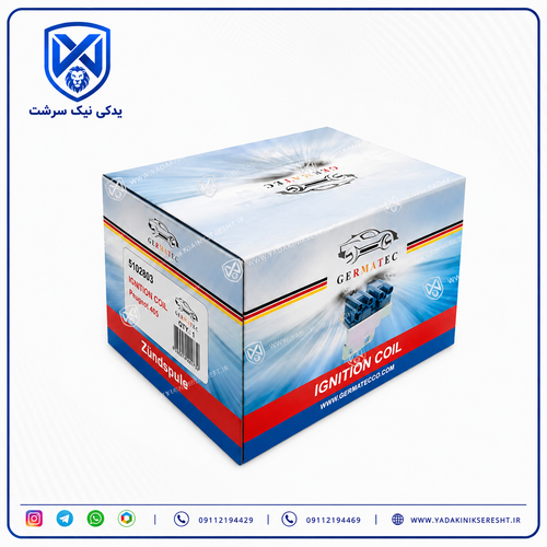 کوئل پژو ROA و RD دوقلو سوزنی برند ژرماتک GERMATEC